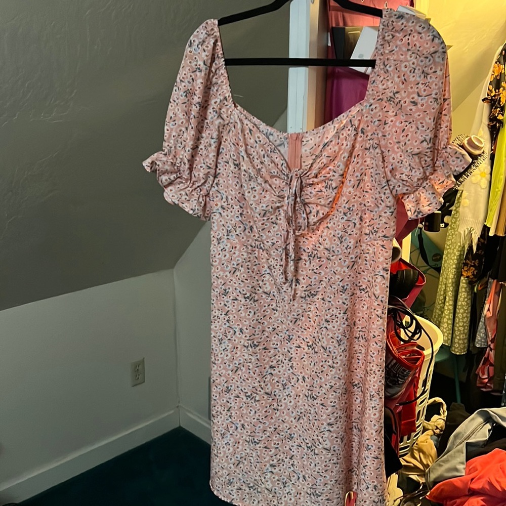 Floral Pink Dress